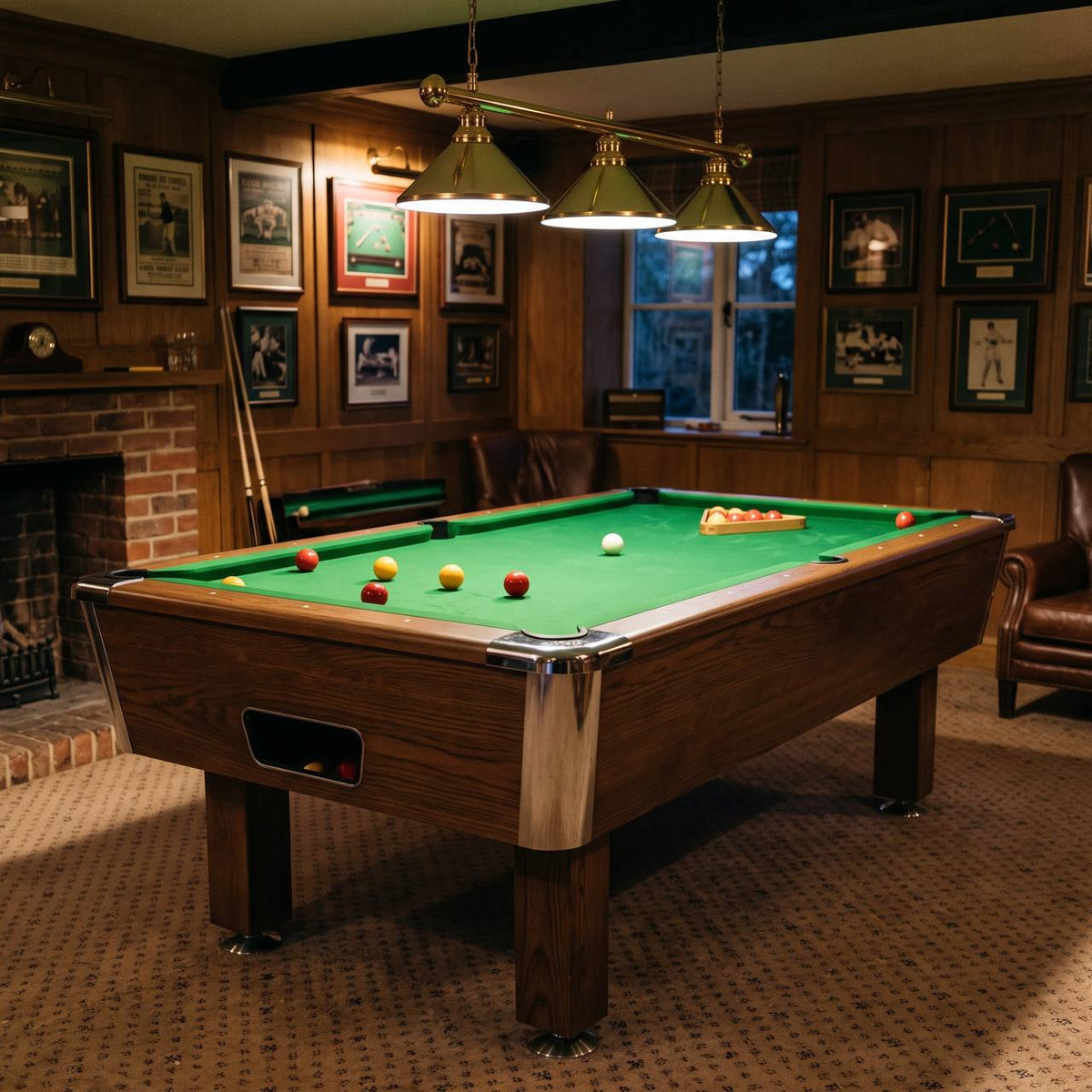 Sovereign Slate Bed English Pool Table (7ft)