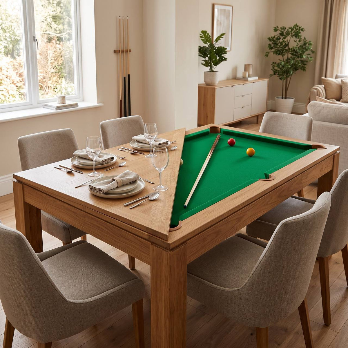 Kensington Dual-Purpose Pool Dining Table (6ft)